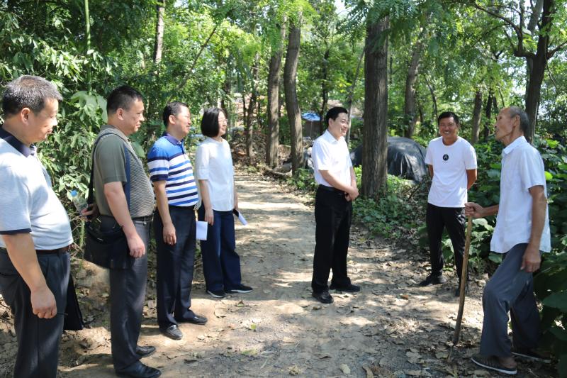 市医保局党组书记局长任宇慧带队赴韩村镇和谐村调研指导扶贫工作